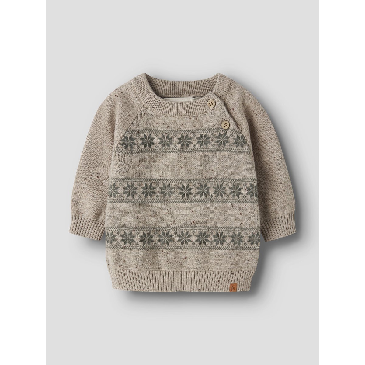 Pull En Maille gris - oxford tan1, NAME IT