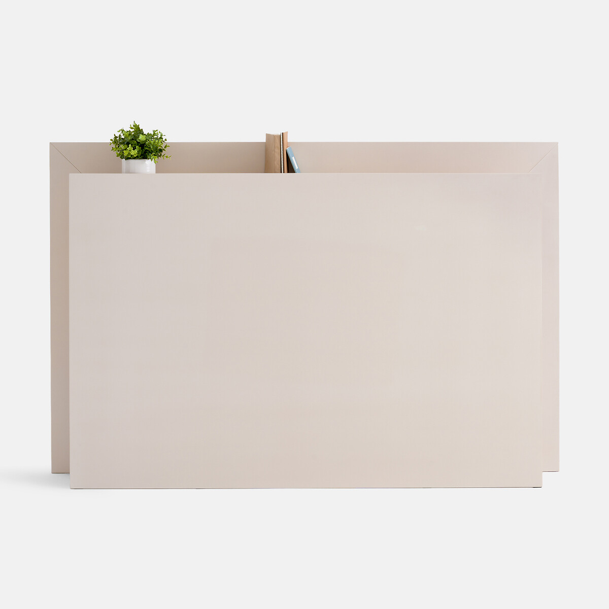 Tête de lit rangement, laquée, ESSENA beige, LA REDOUTE INTERIEURS