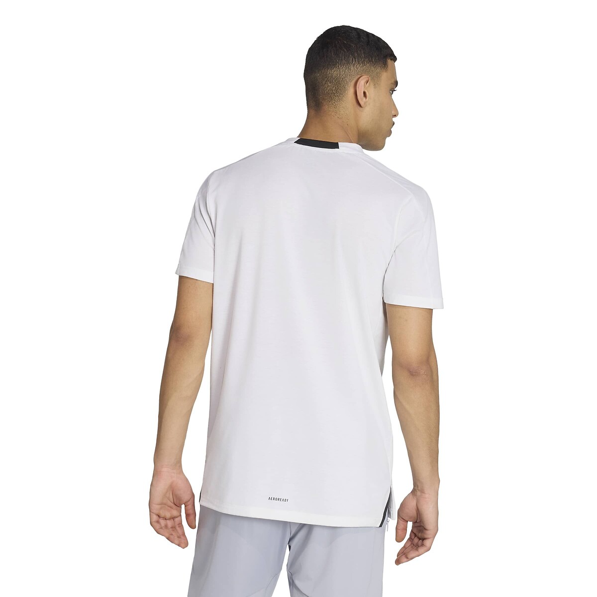 Short Sleeve Gym T-Shirt white, adidas Performance