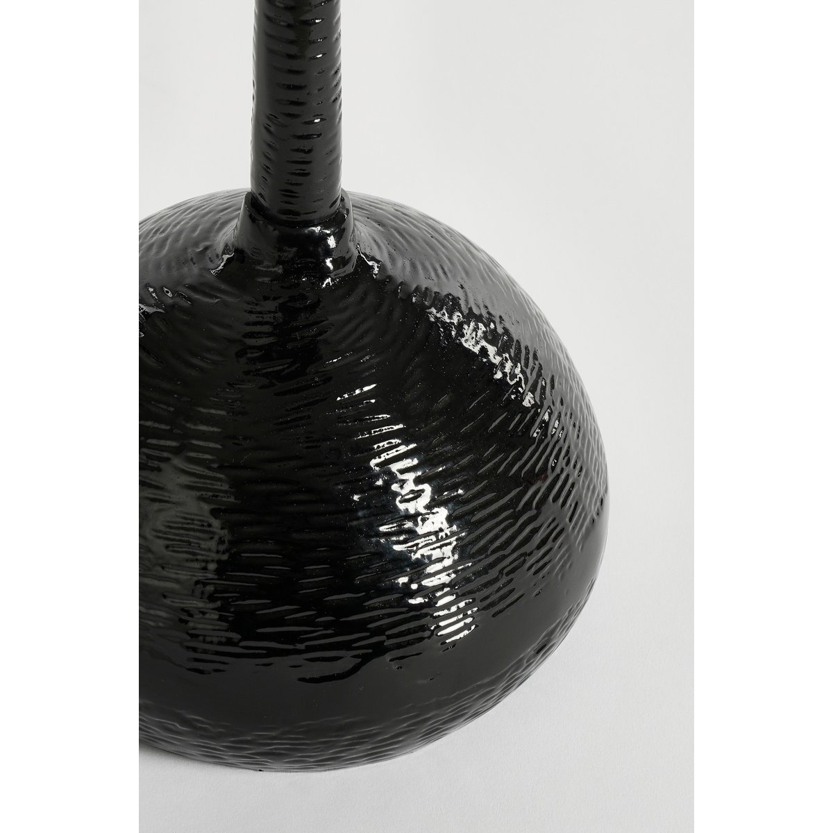 Table d'appoint Ø34 cm COLIN noir, MICA DECORATIONS