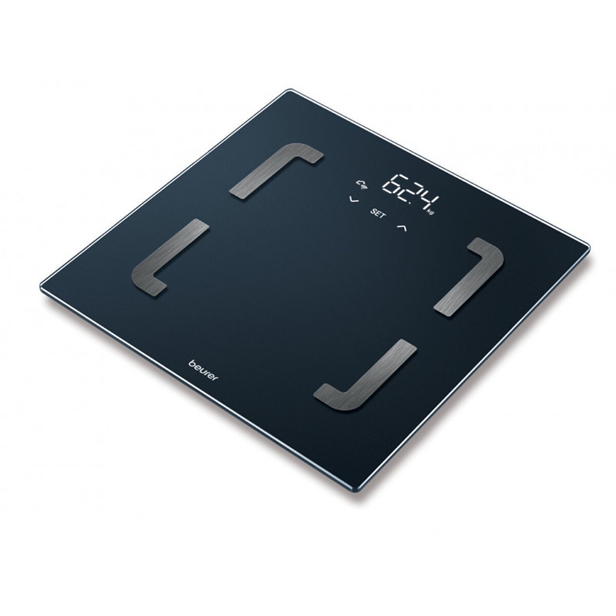 Pèse personne impédancemètre BF 880 wifi noir, BEURER