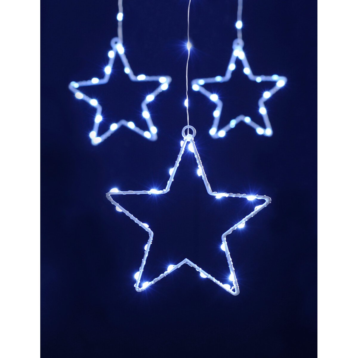 120cm Star Curtain Light white, SO'HOME