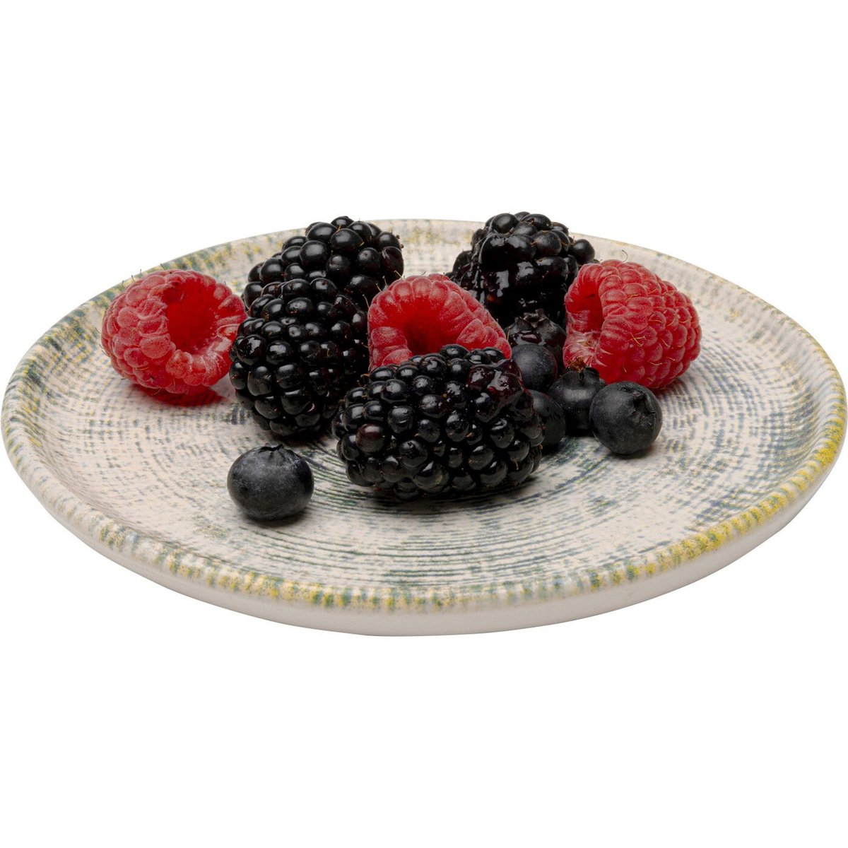 Lot de 6 assiettes à dessert en faïence 14cm, PIPPA blanc, KARE DESIGN