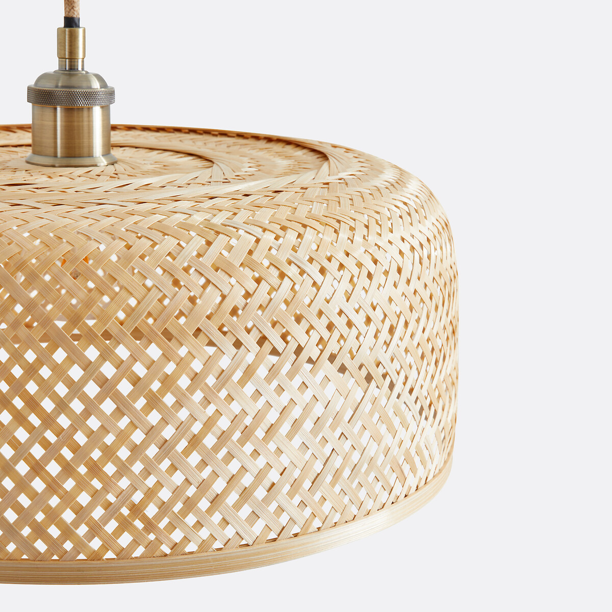 Suspension en bambou Ø40 cm, Katia naturel, LA REDOUTE INTERIEURS