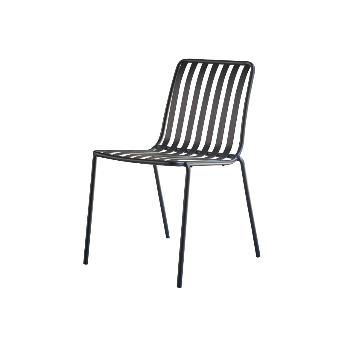 Chaise de jardin en Métal, GABY noir, TIKAMOON