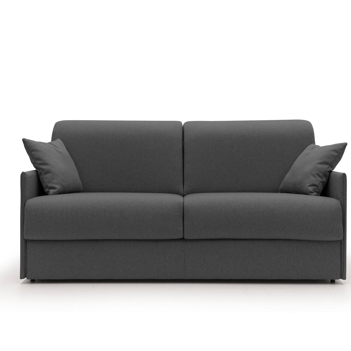 Canapé convertible tissu déhoussable - ARTHUR anthracite, CAMIF