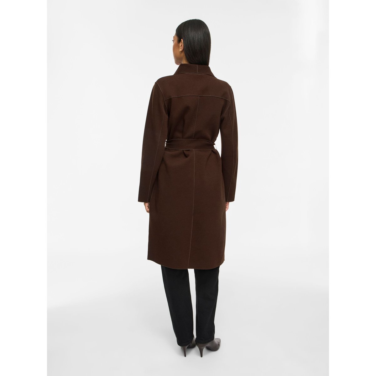 Manteau long marron - coffee bean1, VILA
