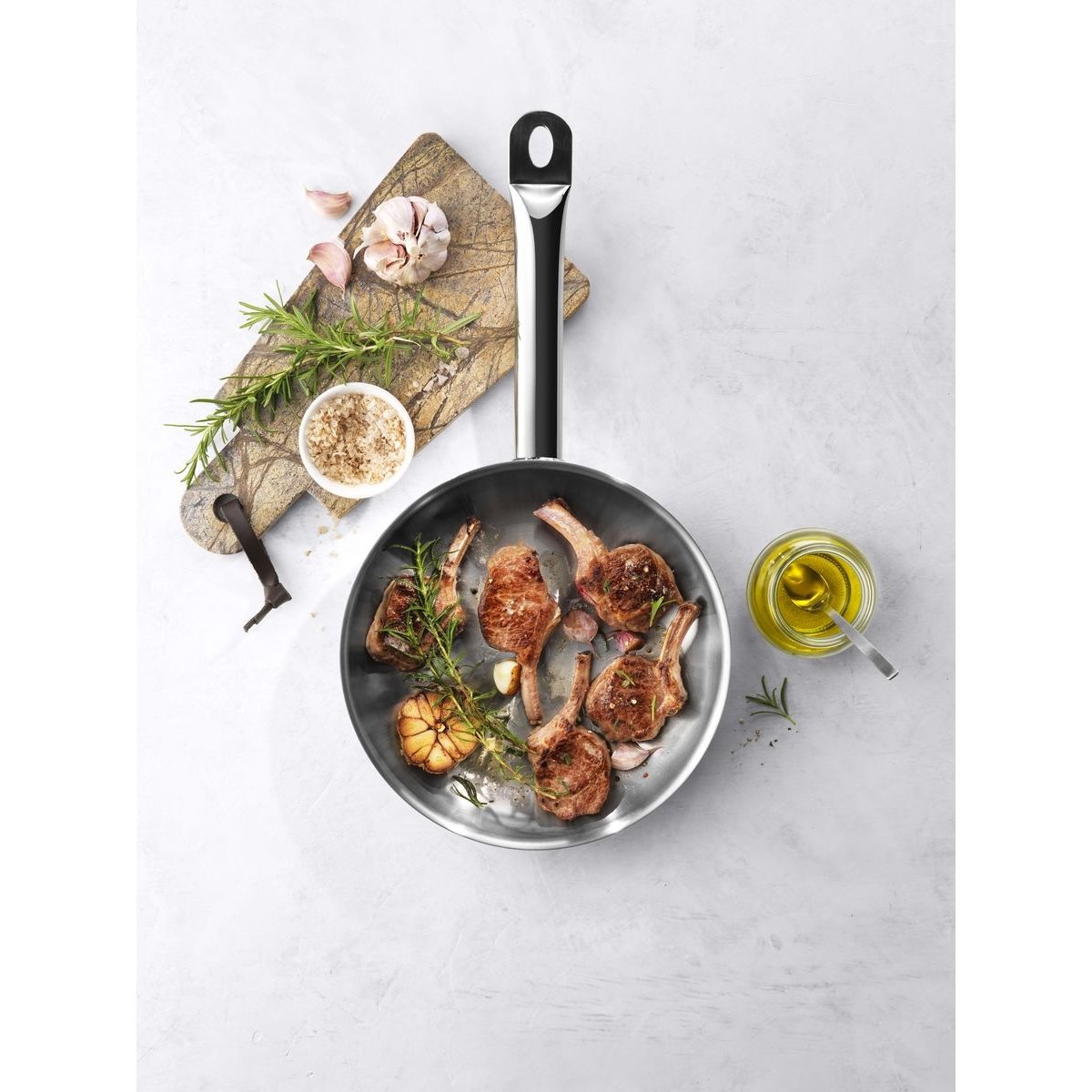 Poêle 20 cm zwilling pro inox gris, ZWILLING
