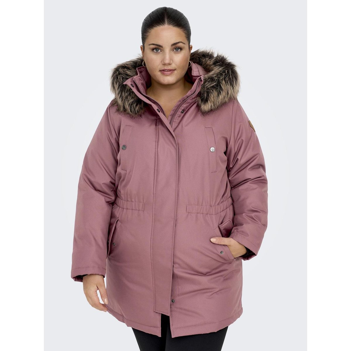 parka mi longue grande taille