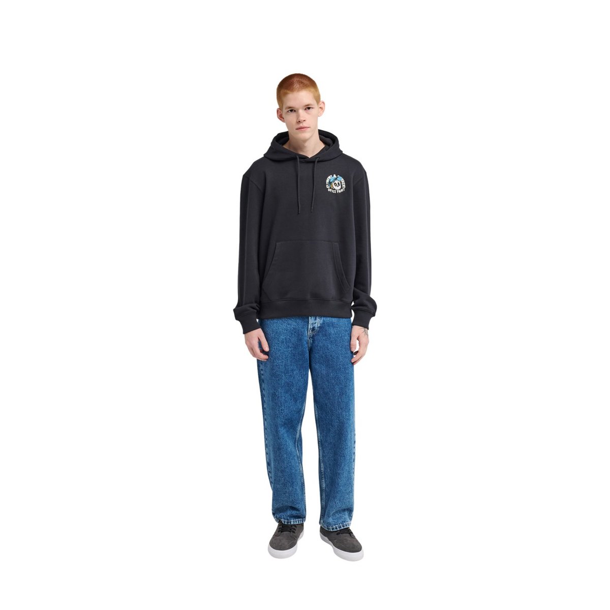 Sweat capuche TIMBER FLOW noir flint black, ELEMENT