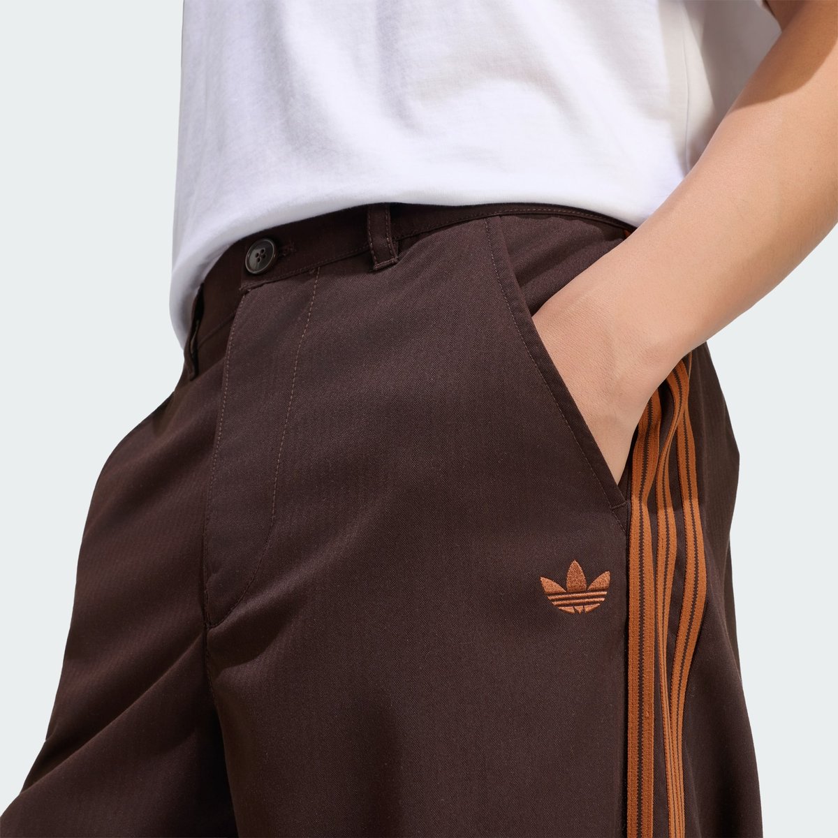 Pantalon Habillé Firebird Pantalon Habillé Firebird aurora coffee, adidas Originals