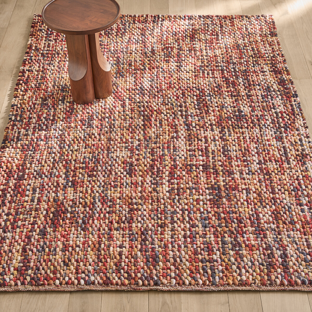 Tapis en laine, tissé main, Mutanya terre cuite, AM.PM