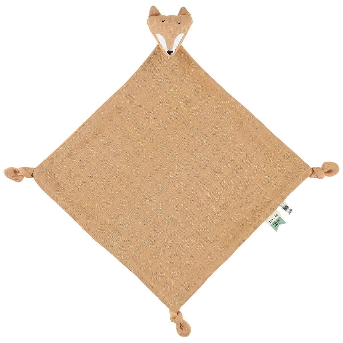 Doudou plat Bliss orange, blanc, noir, TRIXIE