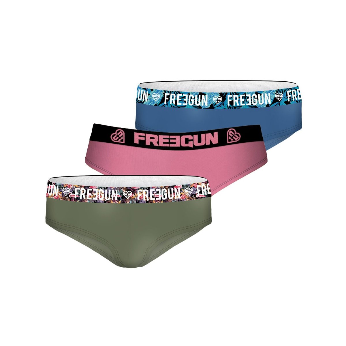 Lot De 3 Culottes Surprise Coton aléatoire, FREEGUN