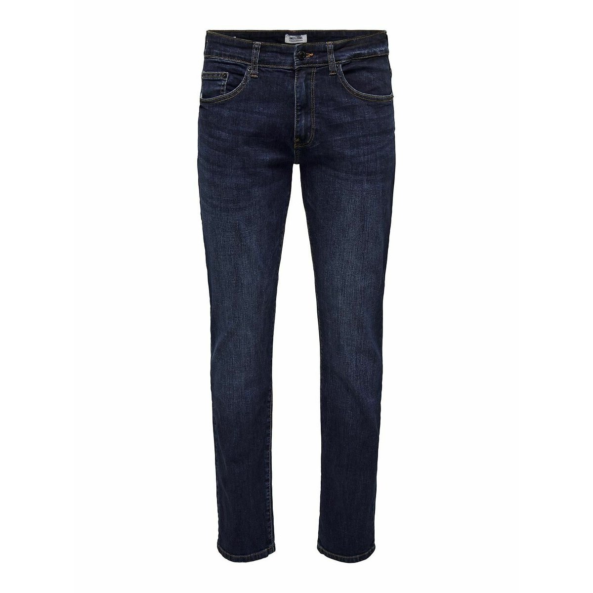 Jean droit Weft bleu foncé, ONLY & SONS