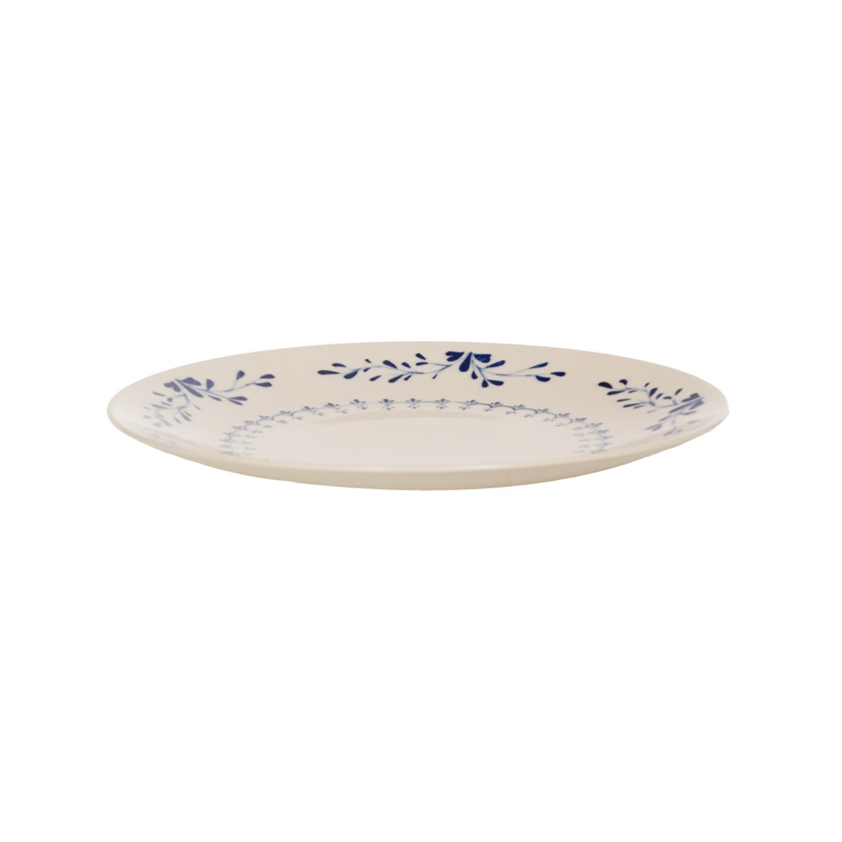 Assiette plate Appoline 27 cm (lot de 6) bleu, TABLE PASSION