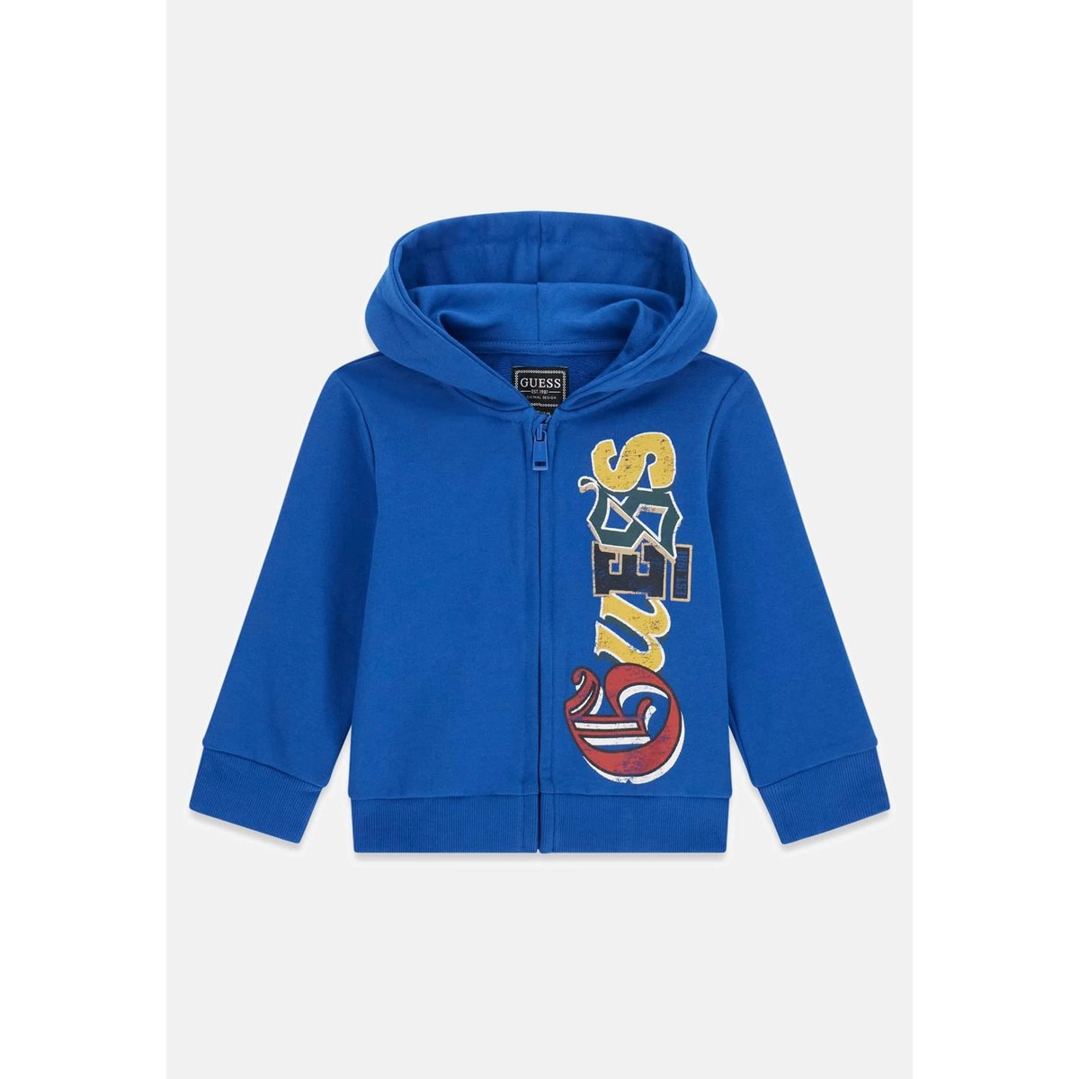 Sweat À Capuche Avec Logo blau multi, GUESS KIDS