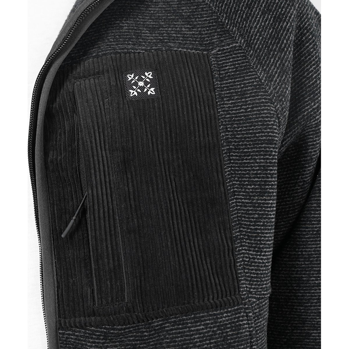 Veste hybride PATH black heather, OXBOW
