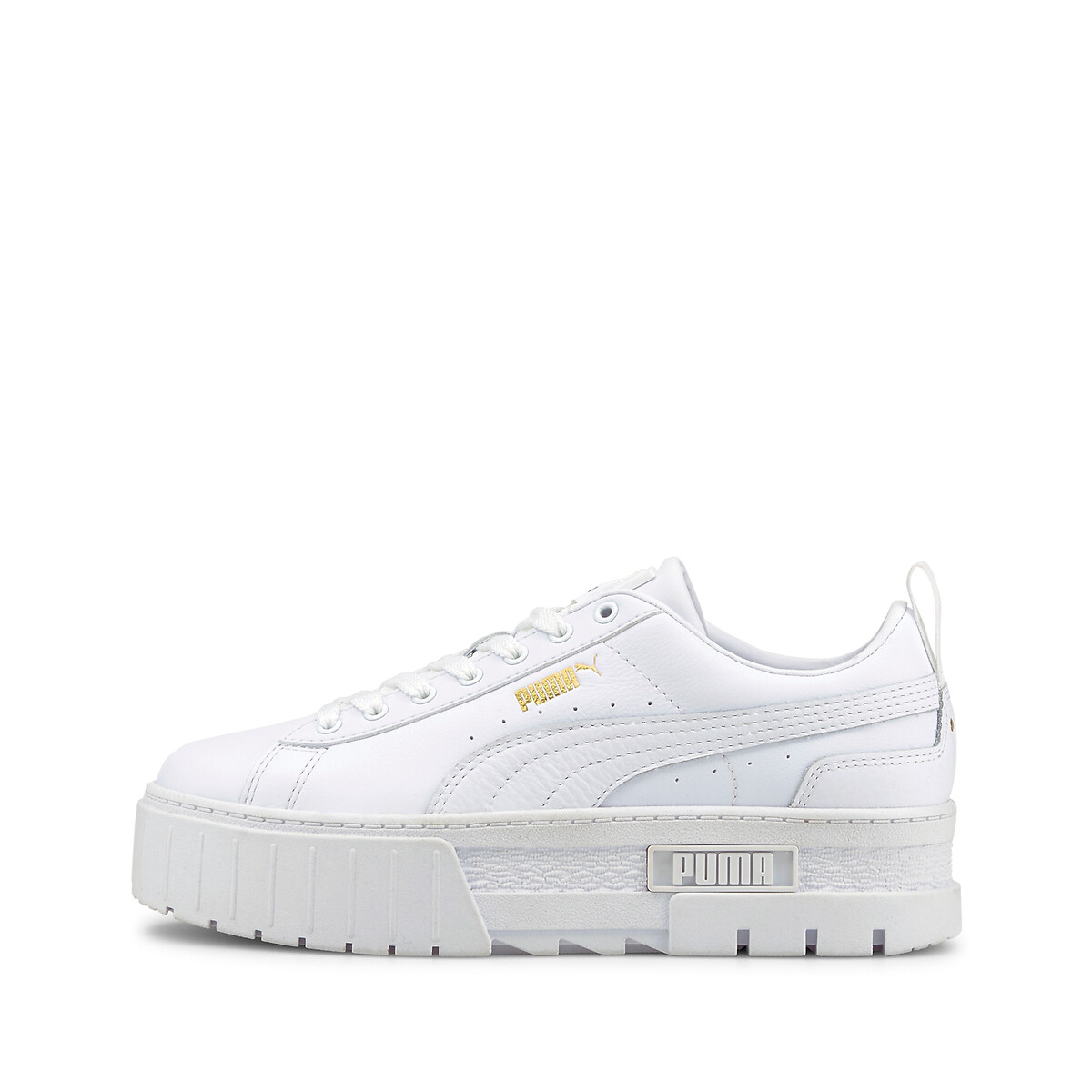 Baskets cuir Mayze Classic blanc, PUMA