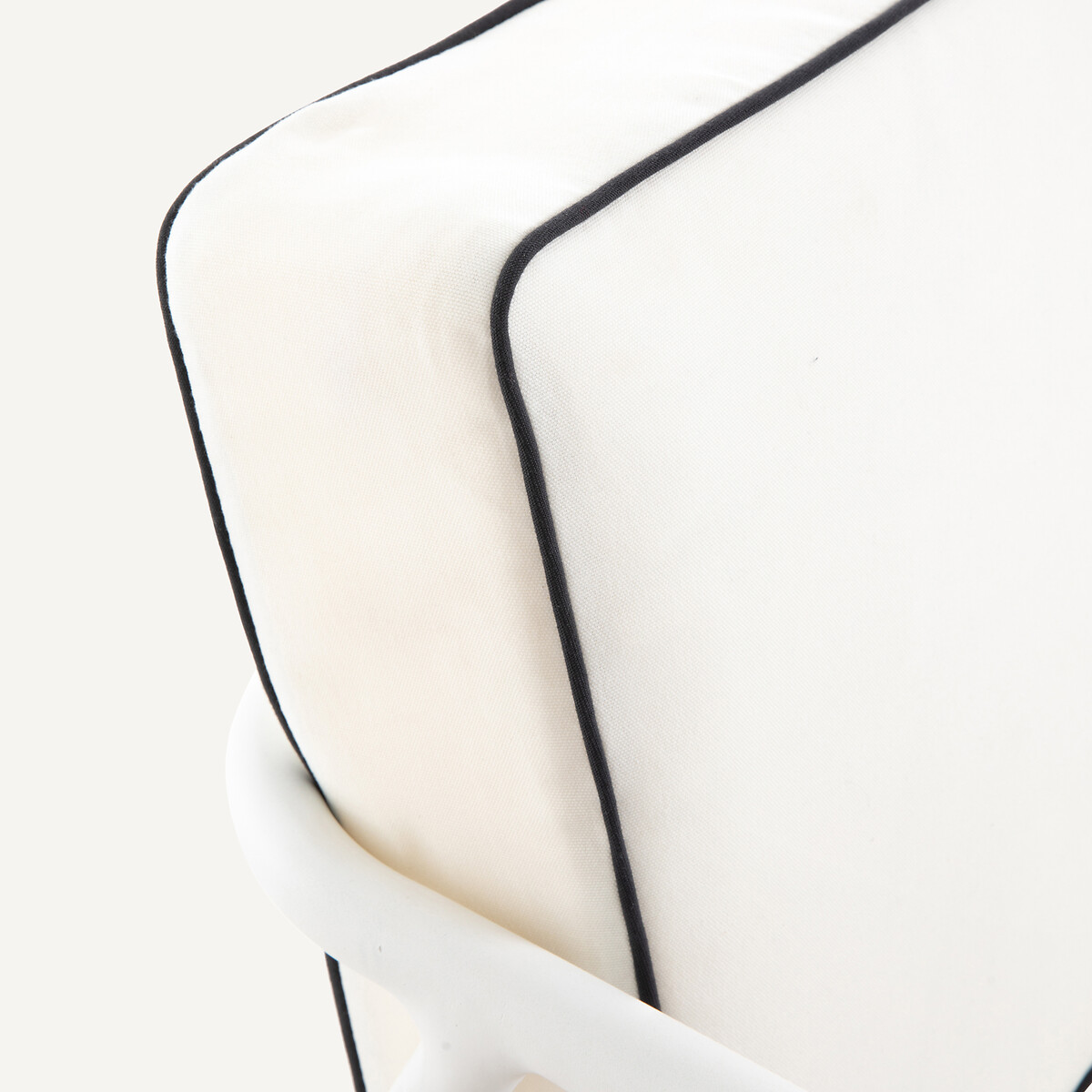 Fauteuil de jardin aluminium et teck, Isabbo blanc, AM.PM