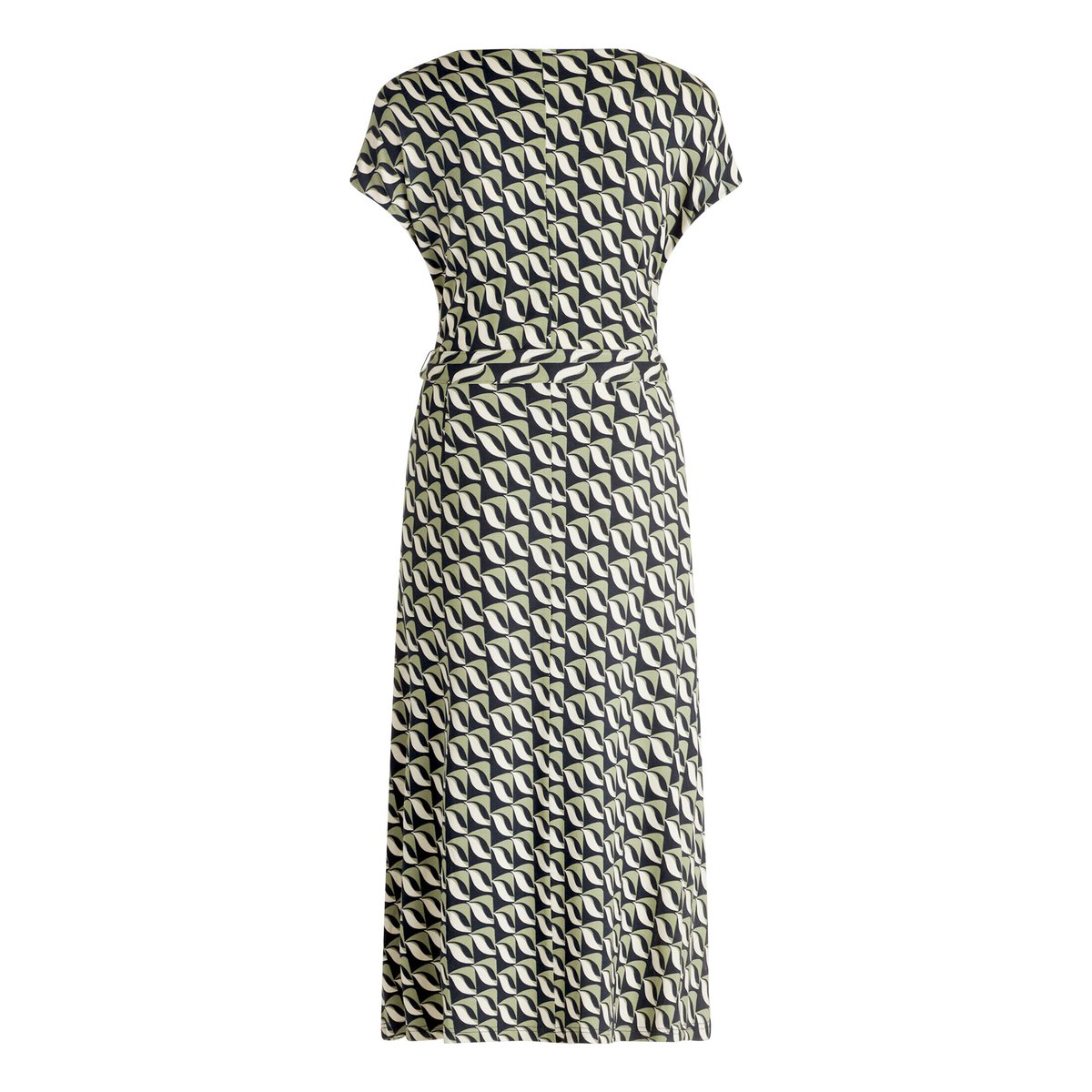 Robe en jersey à encolure en v dark blue/green, BETTY BARCLAY