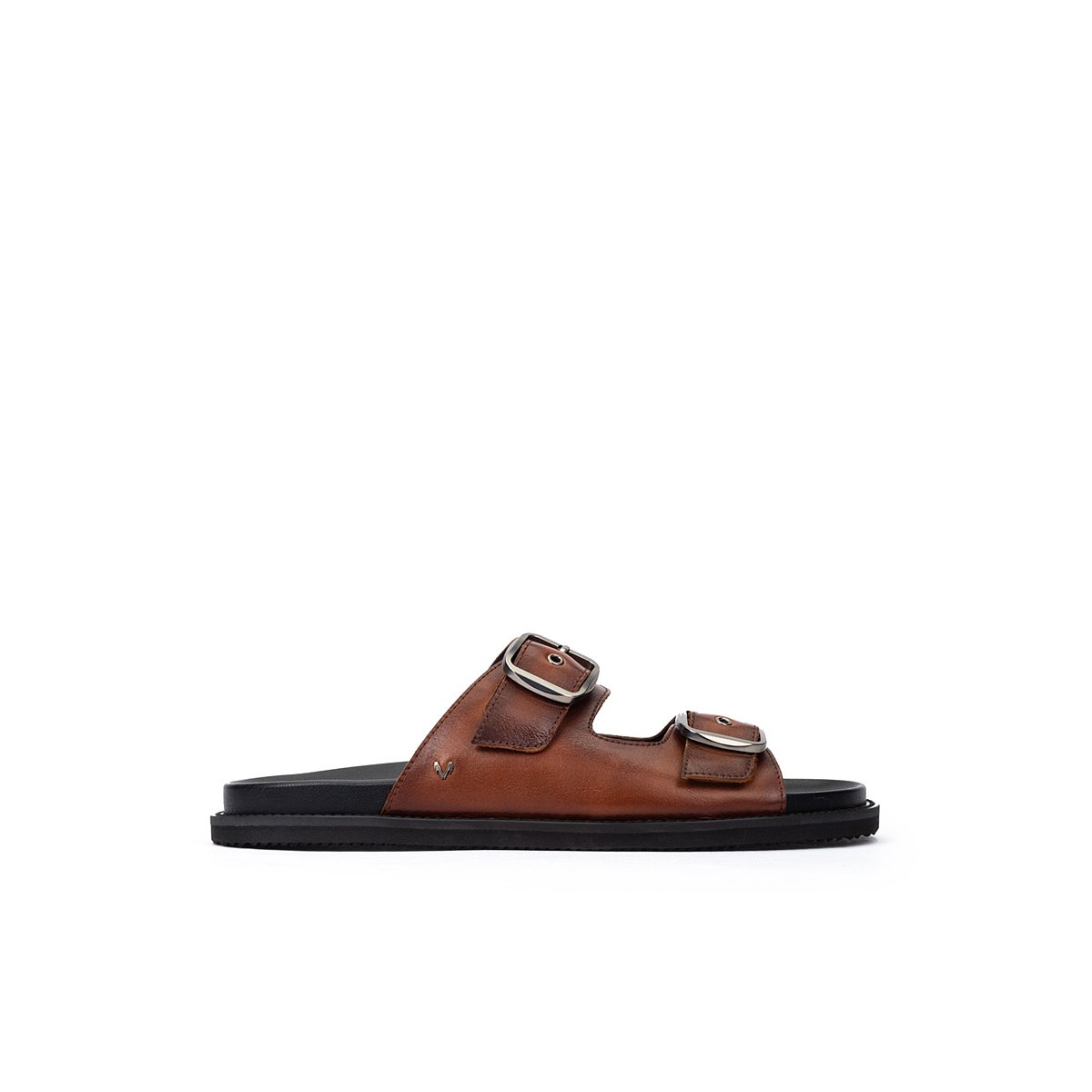 Sandales plates cuir Grant cuero, MARTINELLI
