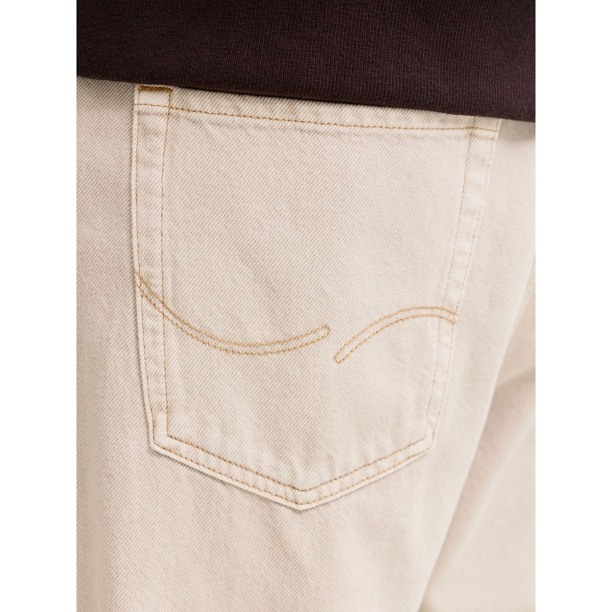 Jean Baggy Fit ecru, JACK & JONES