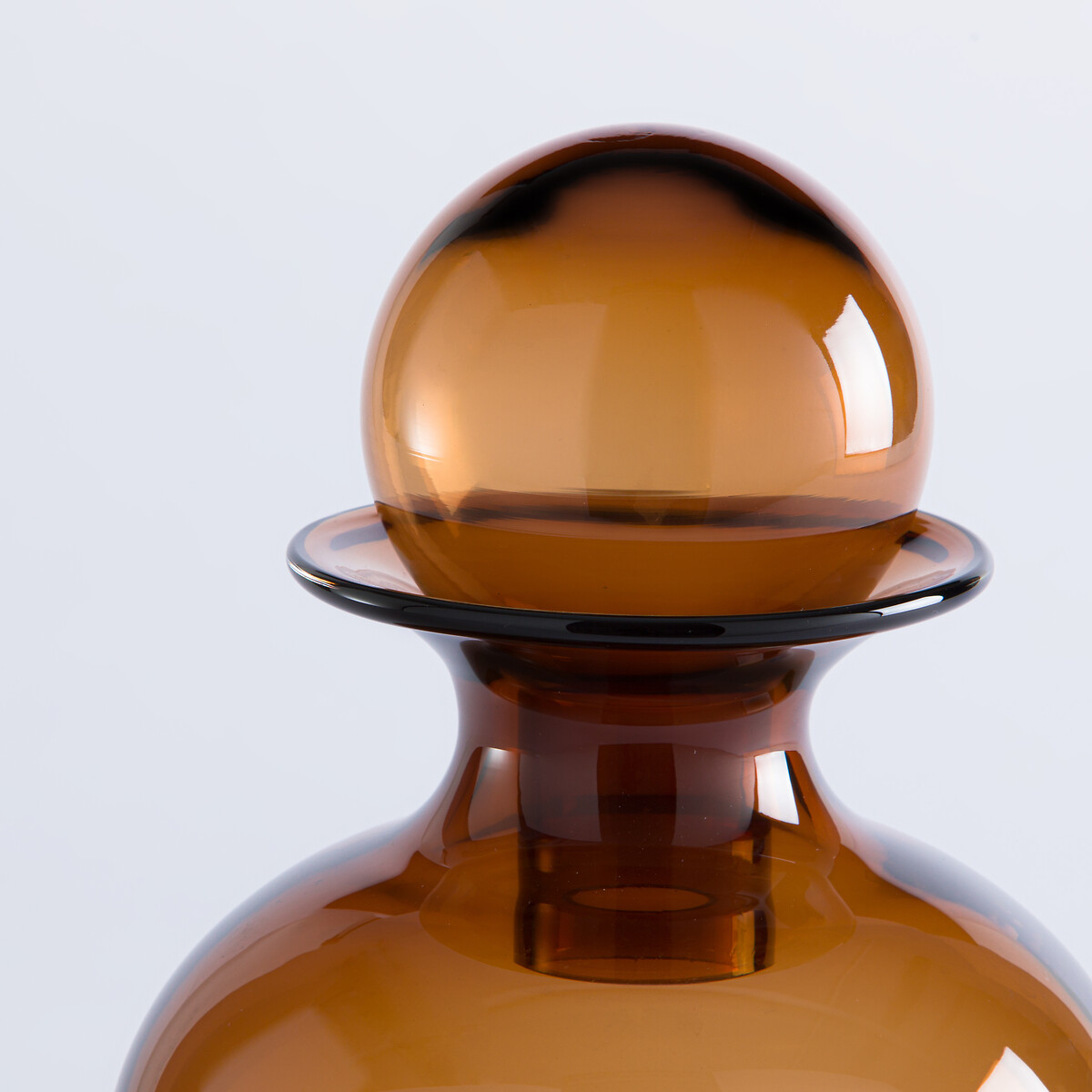 Bouteille décorative en verre ambré H28 cm, Nemia ambre, LA REDOUTE INTERIEURS