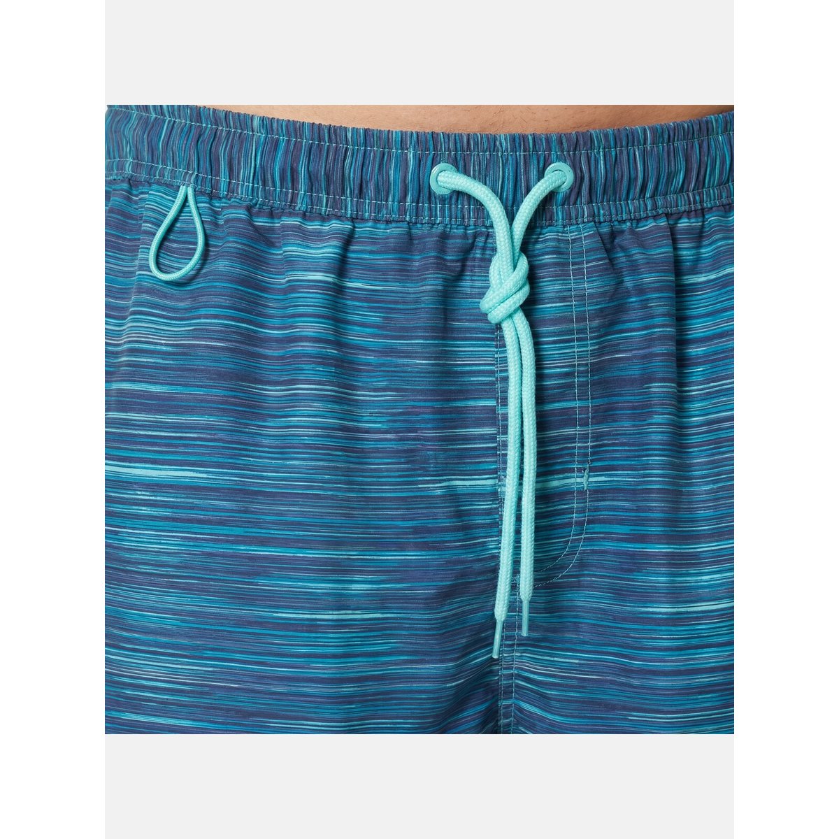 Short de bain OVIND bleu foncé à dessin, JAN VANDERSTORM