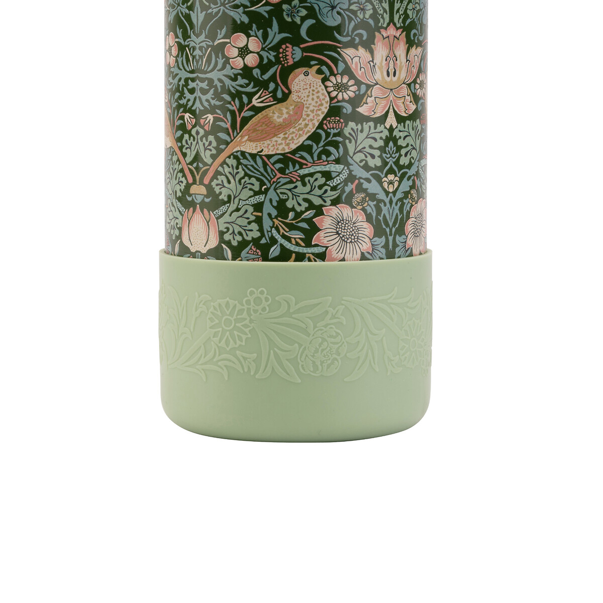 Kitchen Garden Stainless Steel Travel Water Bottle in Green green, WILLIAM MORRIS AT HOME