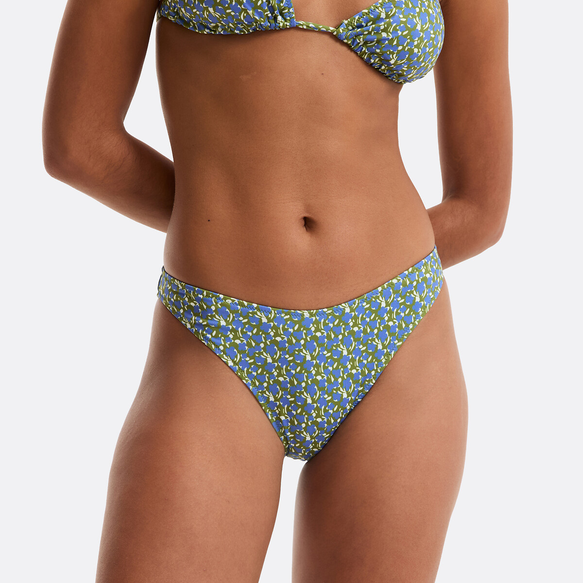 Bas de maillot de bain culotte, imprimé fleurs imprimé fleurs, LA REDOUTE COLLECTIONS
