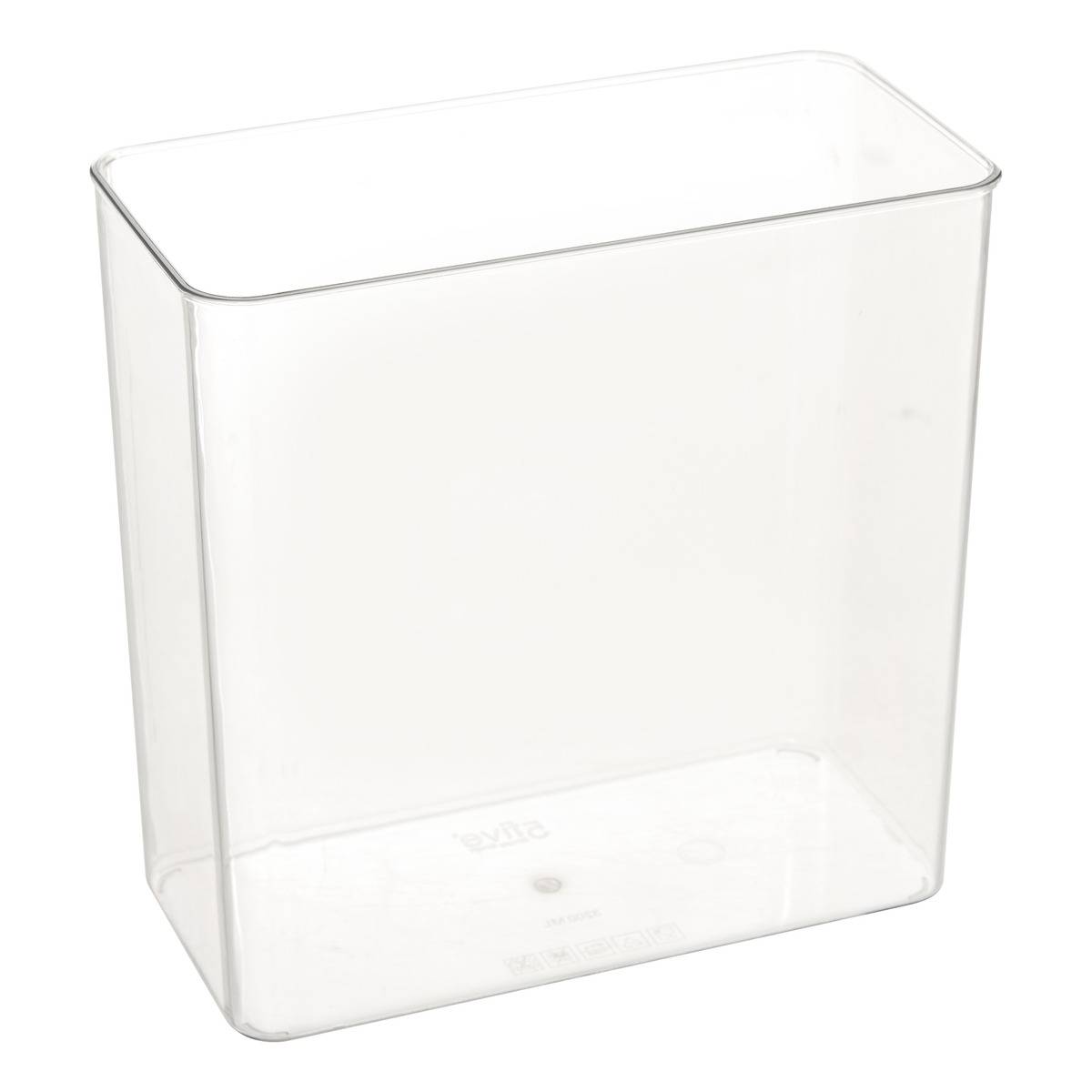 Boîte de conservation rectangulaire avec couvercle en bambou ESKE transparent, 5FIVE SIMPLY SMART