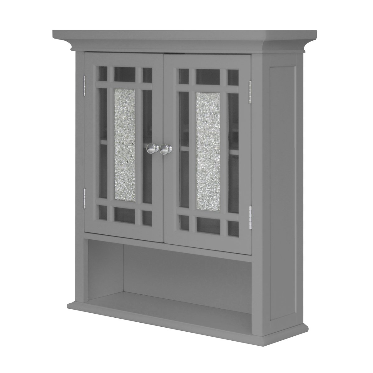 Armoire Toilett Gris WINDSOR gris, TEAMSON HOME