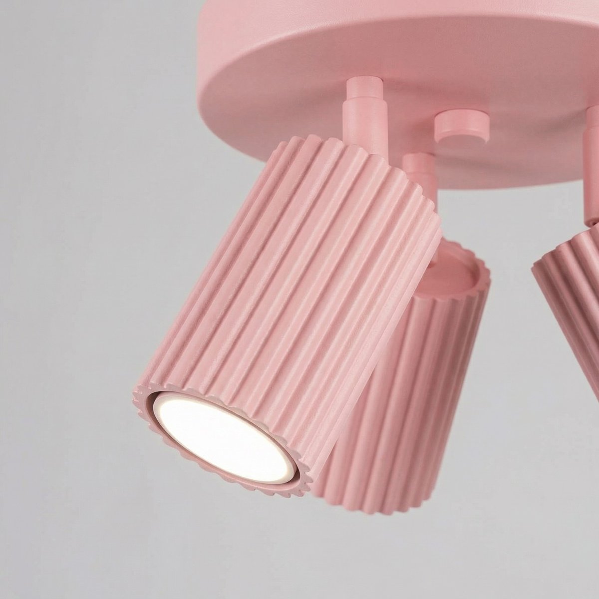 Plafonnier Aluminium Rose GU10 3 KARBON rose, EDEN