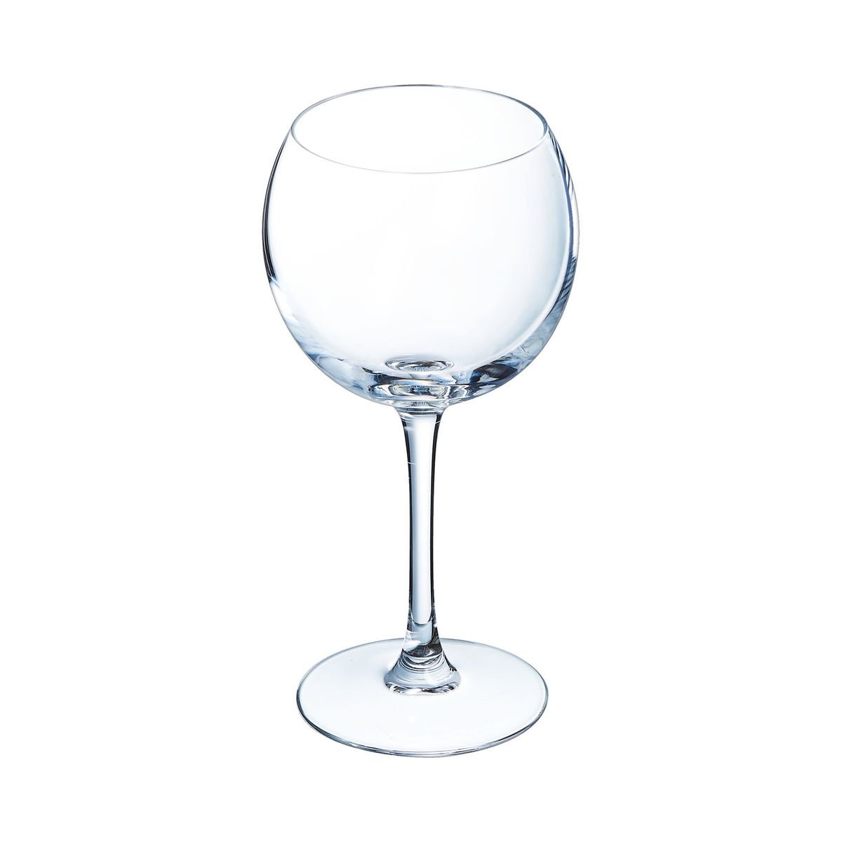 Lot de 6 verres à vin cristallin 35cl, Cabernet Ballon transparent, CHEF&SOMMELIER