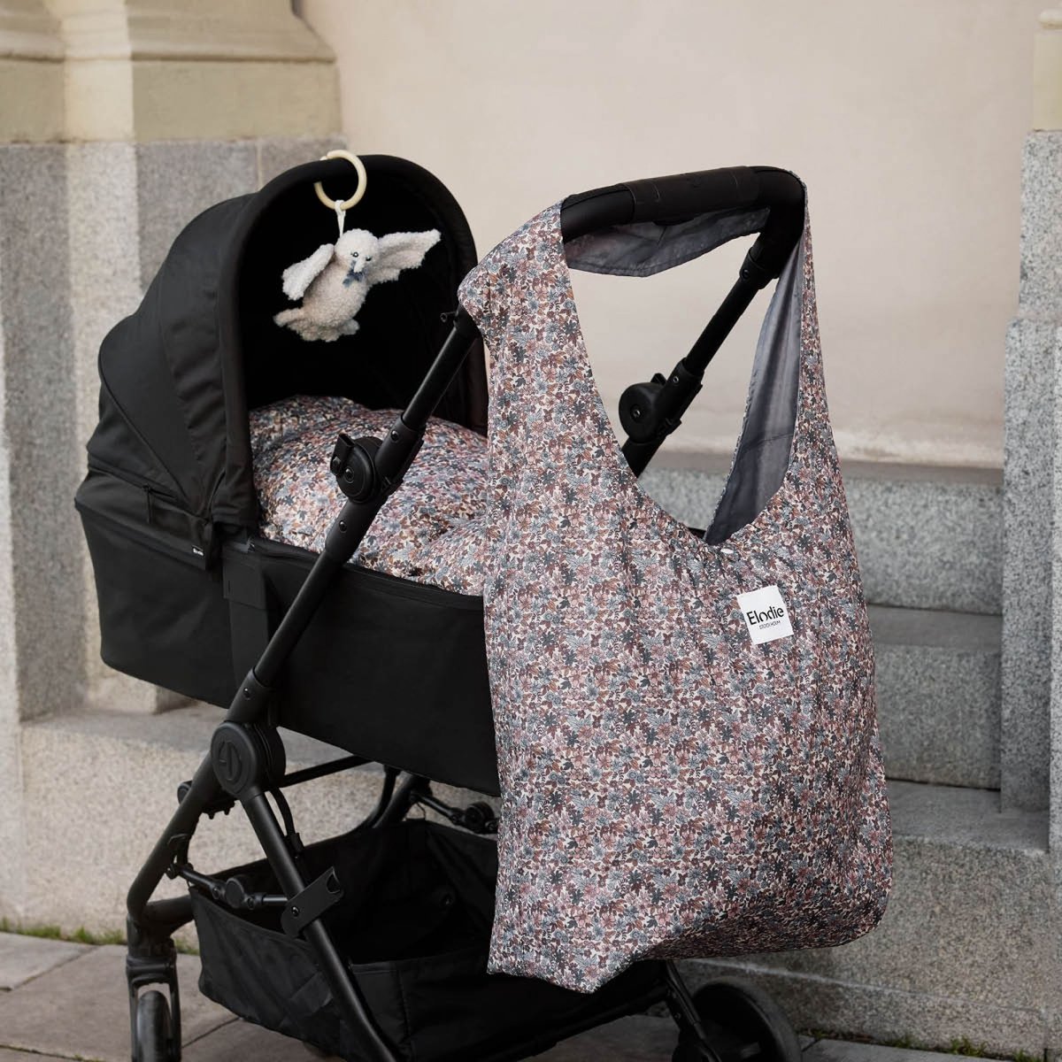 Sac à langer StrollerShopper blue garden, ELODIE DETAILS