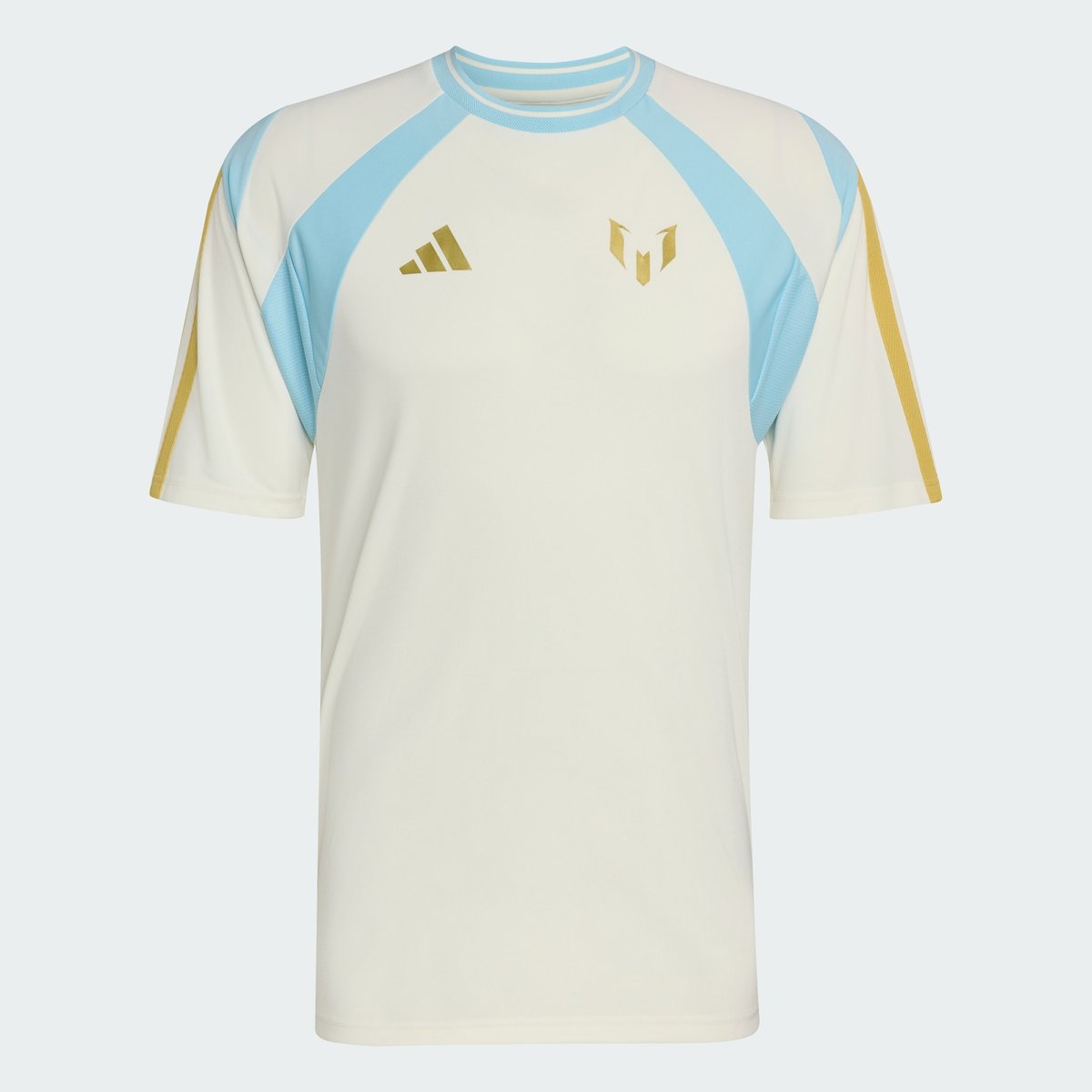 T-Shirt Messi House Of Tiro T-Shirt Messi House Of Tiro off white / ice blue, adidas Performance