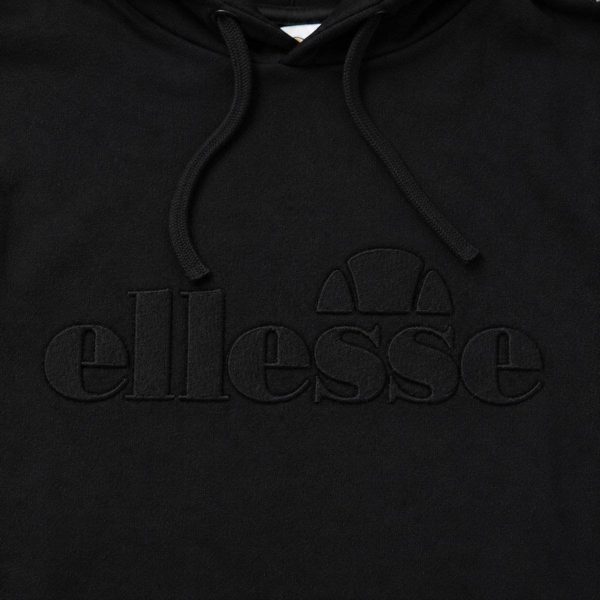 Sweat à capuche imprimé à cordon, poche kangourou STREETWEAR noir, ELLESSE