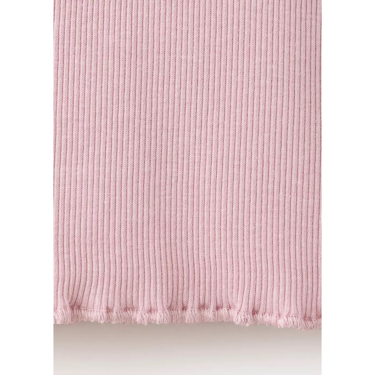 T-shirt coton côtelé rose, MANGO KIDS