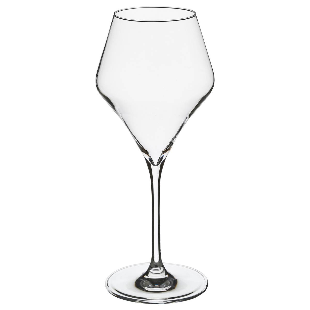 Lot de 6 verres à eau en verre cristallin 37 cl CLARILLO transparent, SECRET DE GOURMET