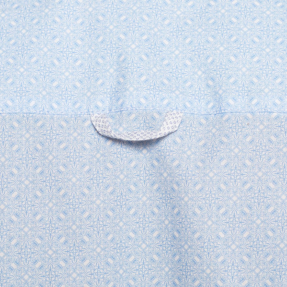Chemise manches courtes poche imprimée ciel, SHILTON