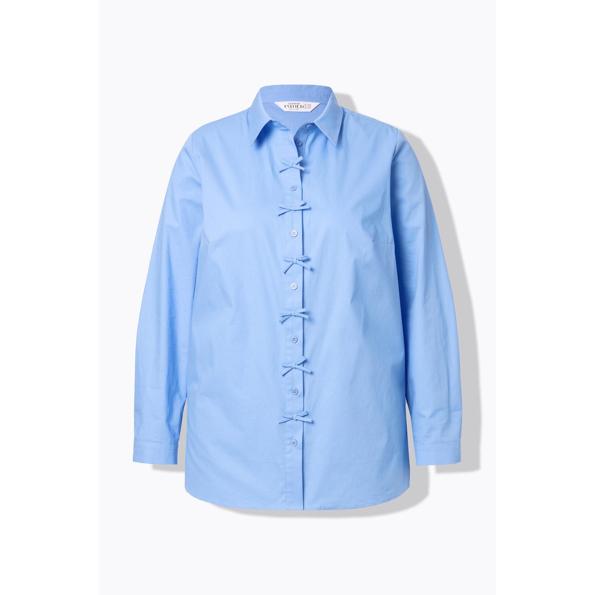 Chemisier coupe Boxy Shape bleu nuages, STUDIO UNTOLD