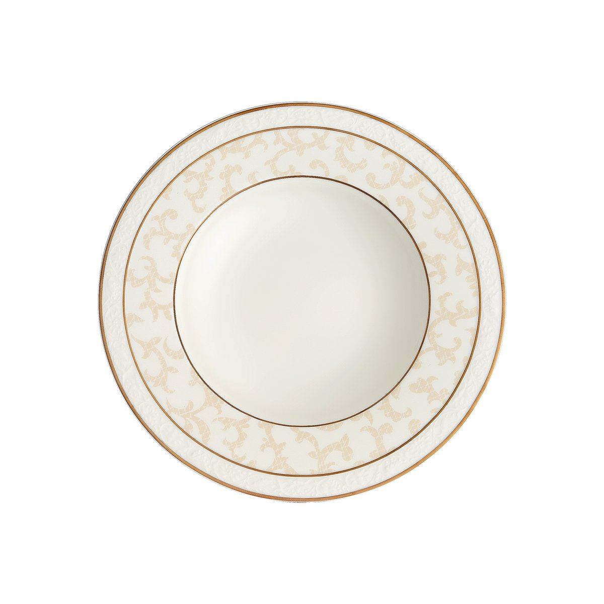 Assiette Creuse IVOIRE couleur unique, VILLEROY & BOCH SIGNATURE