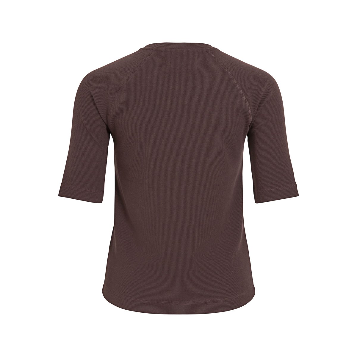Top À Manches Courtes marron - seal brown1, ROUGE EDIT