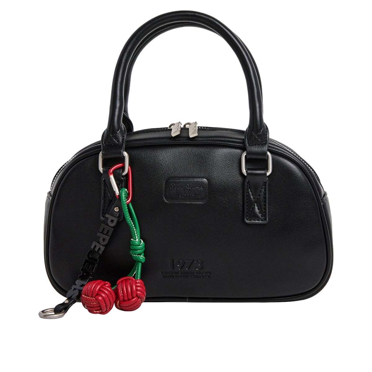 Sac Bowling Effet Cuir noir, PEPE JEANS