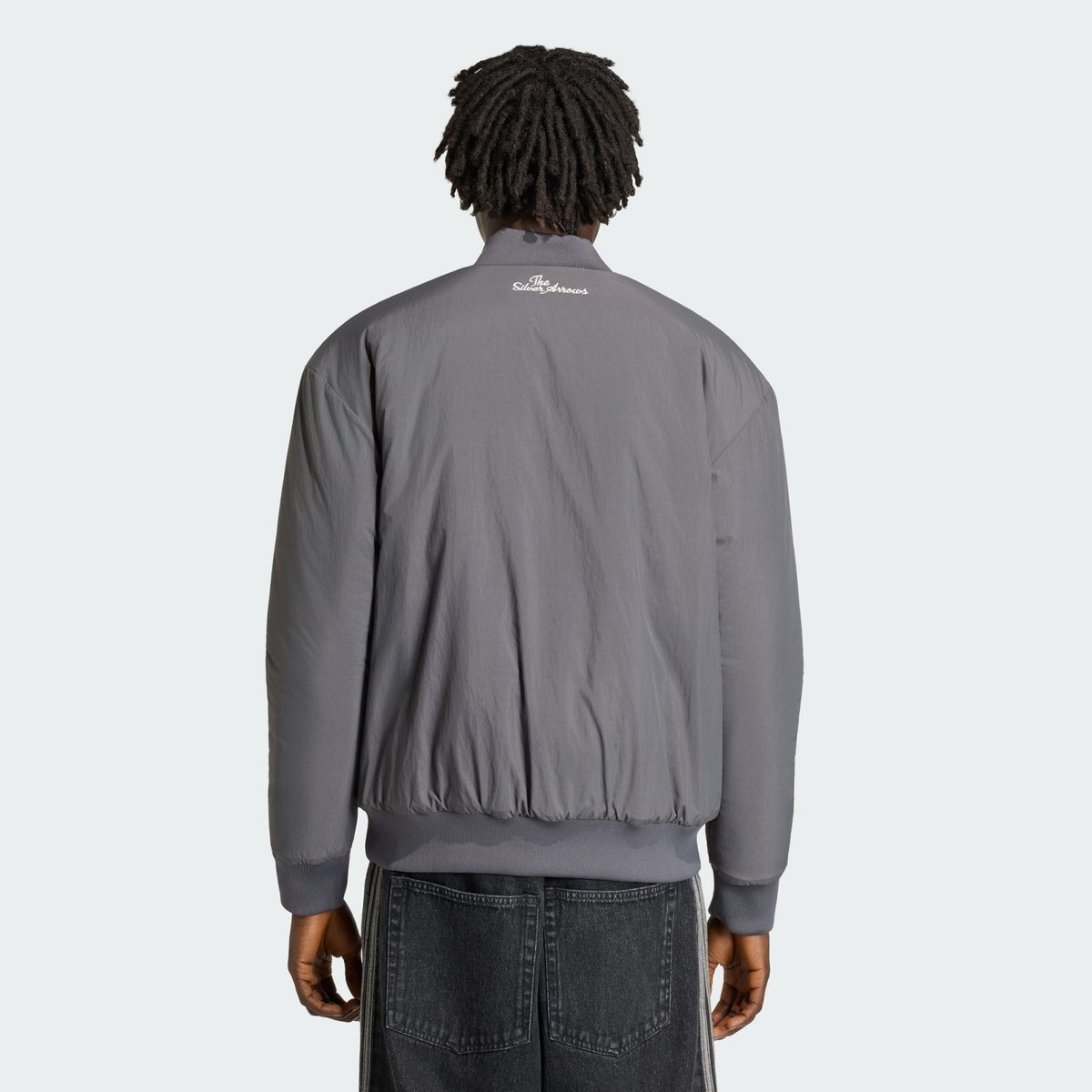 Veste Mercedes - Amg Petronas Formula 1 Team Silver Arrows Icon Hommes Veste Mercedes - Amg Petronas Formula 1 Team Silver Arrows Icon Hommes granite / off white, adidas Performance