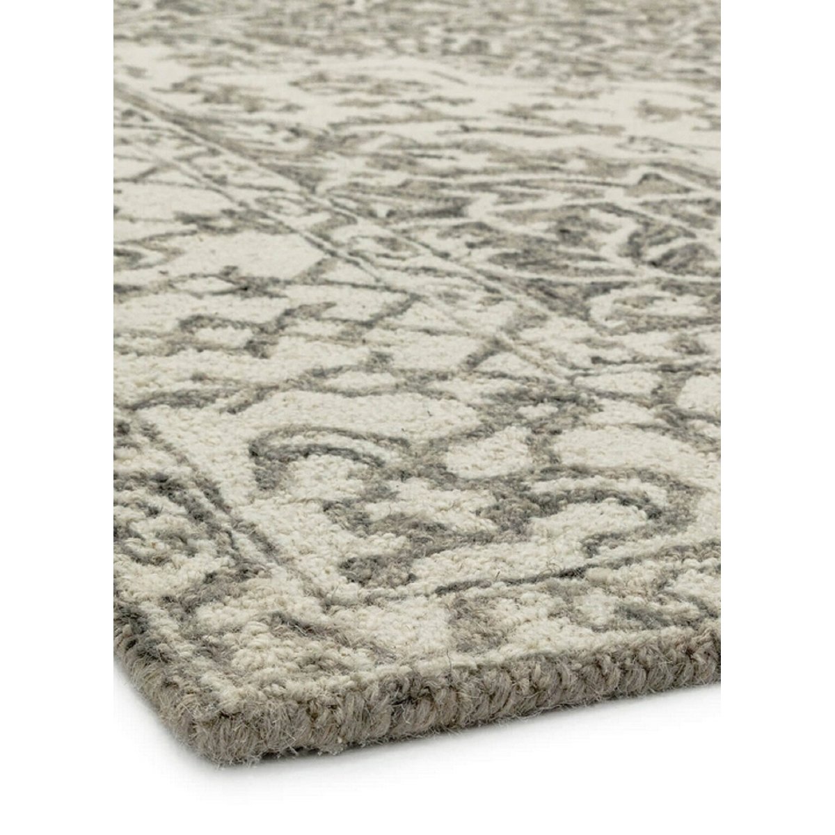 Tapis classique laine à motifs BONDI beige, NOVATREND