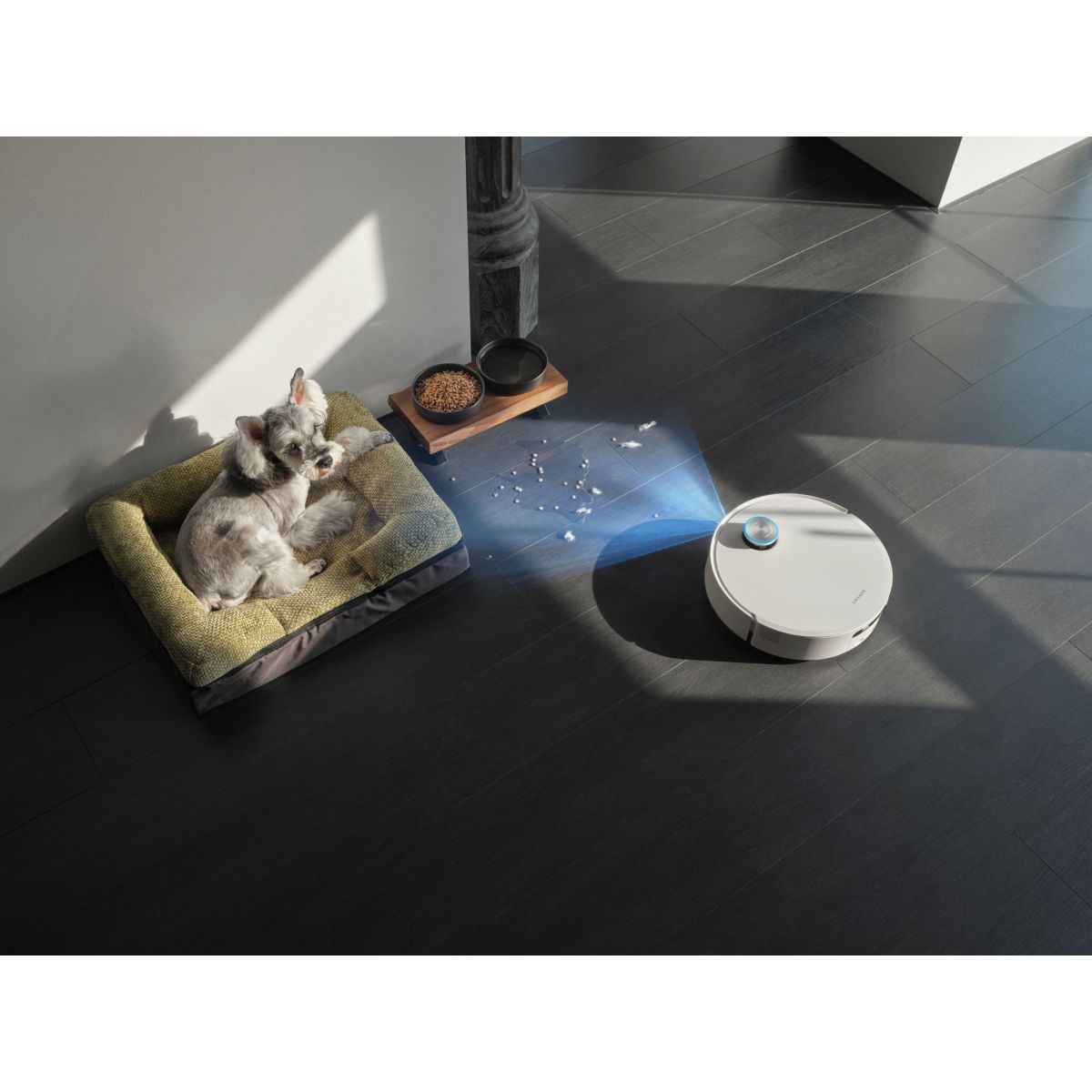 Robot Aspirateur Laveur Aqua10 Ultra Roller Complete blanc couleur unique, DREAME