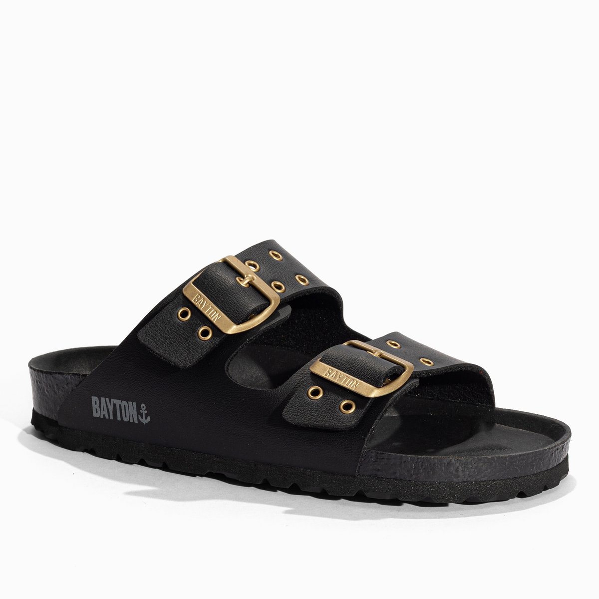 Sandales Vegan ANDY noir, BAYTON