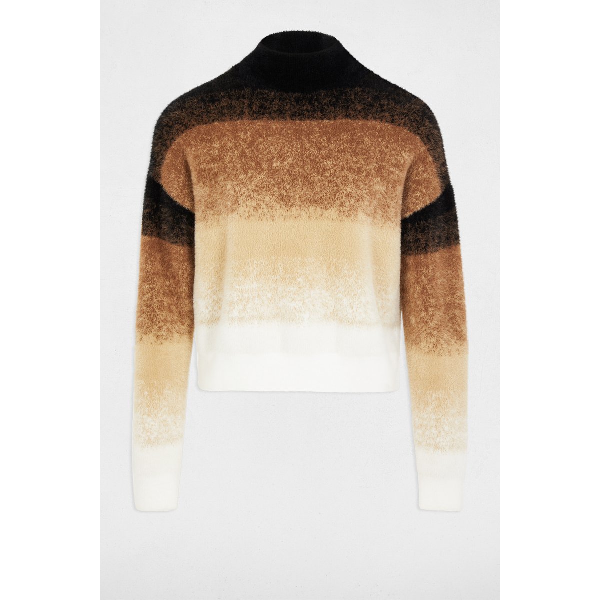Pull col montant camel, MORGAN